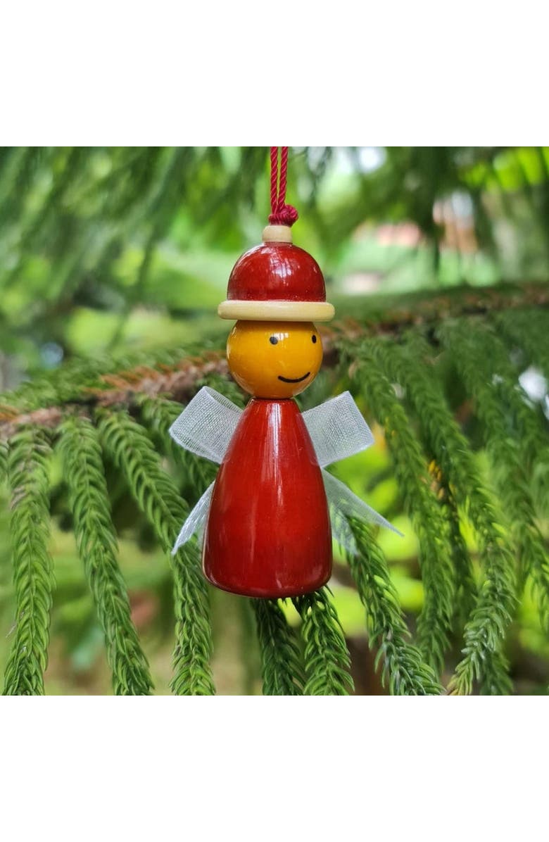 Mela Artisans Christmas Tree Ornaments - Santa's Elves - Set of 2, Alternate, color, Multi