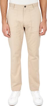 Brooklyn Brigade Slim Fit Solid Cotton Stretch Utility Pants