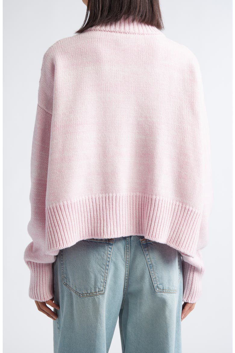 Icrebreaker Merino Wool & Cashmere Mélange Cardigan, Alternate, color, ROSE MELANGE