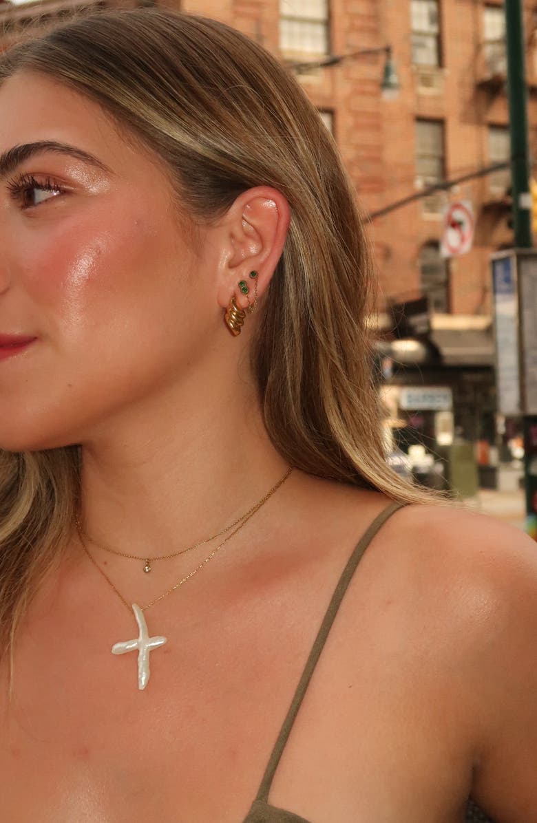 Joiana Jewelry Ford Earrings, Alternate, color, Gold