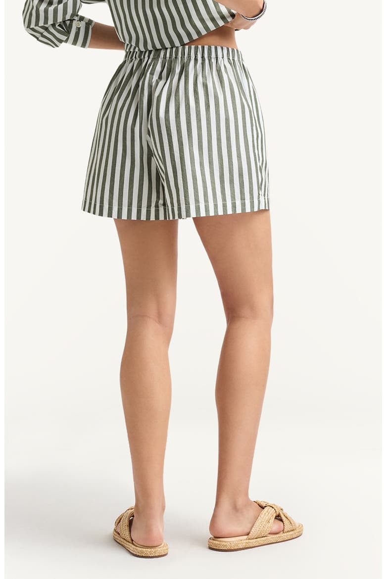 Parker Organic Cotton Cover-Up Shorts, Alternate, color, OLIVE