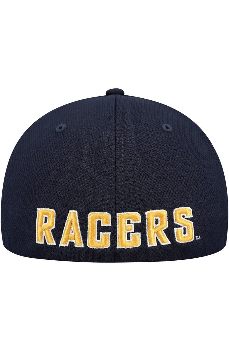 TOP OF THE WORLD Men's Top of the World  Navy Murray St. Racers Reflex Hybrid Tech Flex Hat, Alternate, color, 