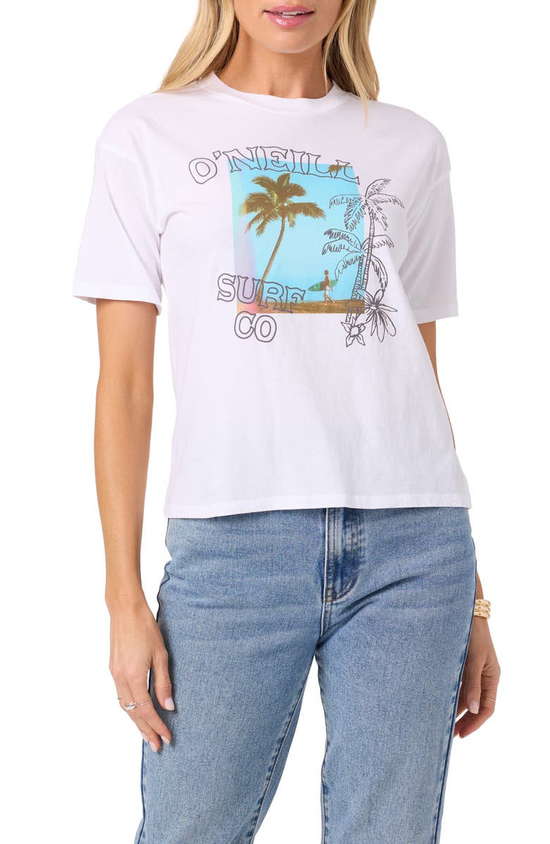 O'Neill Doodles Easy Graphic T-Shirt, Main, color, 