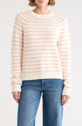 French Connection Mozart Stripe Crewneck Sweater