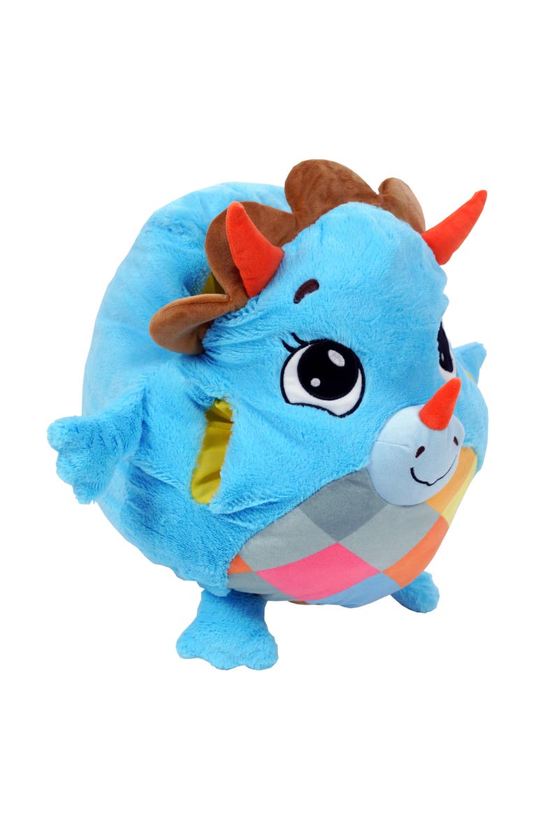 Mushabelly J∙Animals Plush Triceratops, Alternate, color, Multicolored