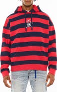 Cult of Individuality Stripe Graphic Hoodie