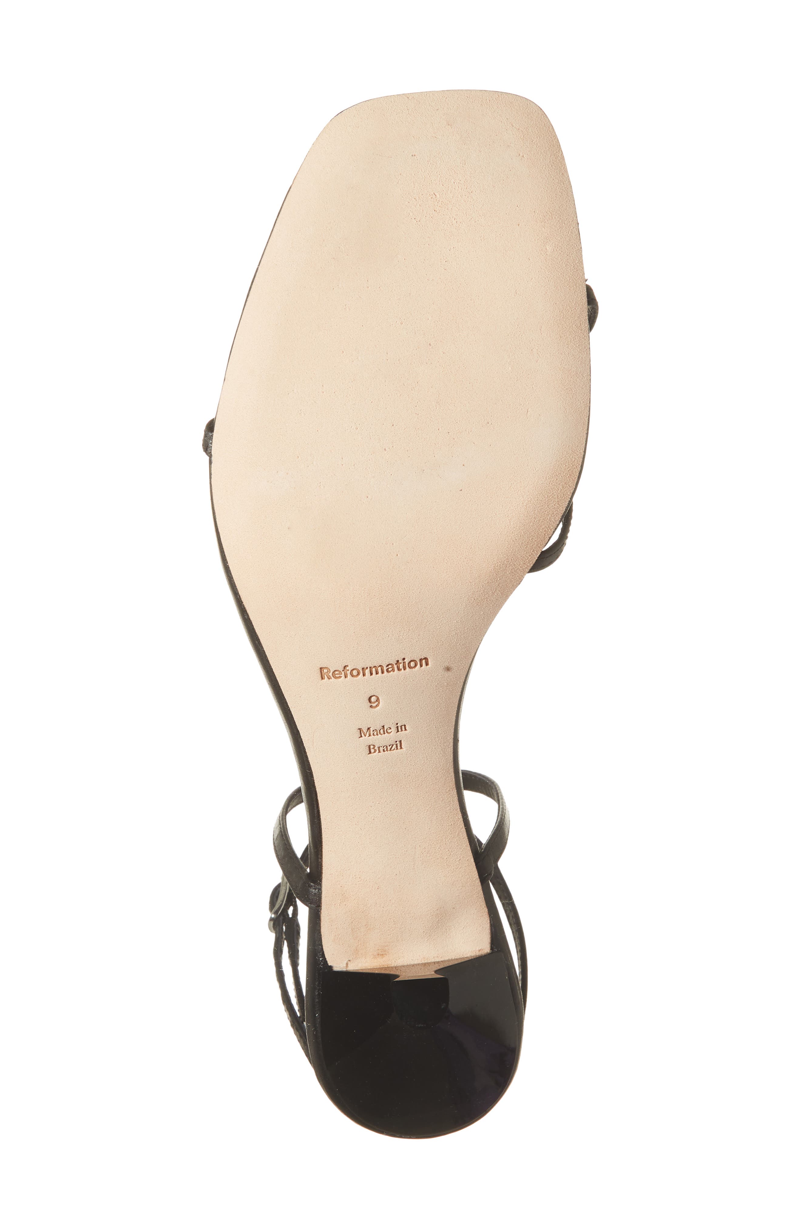 Reformation Georgia Kitten Heel Sandal, Alternate, color, 