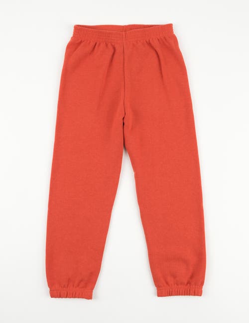 Leveret Kids Sweatpants In Orange