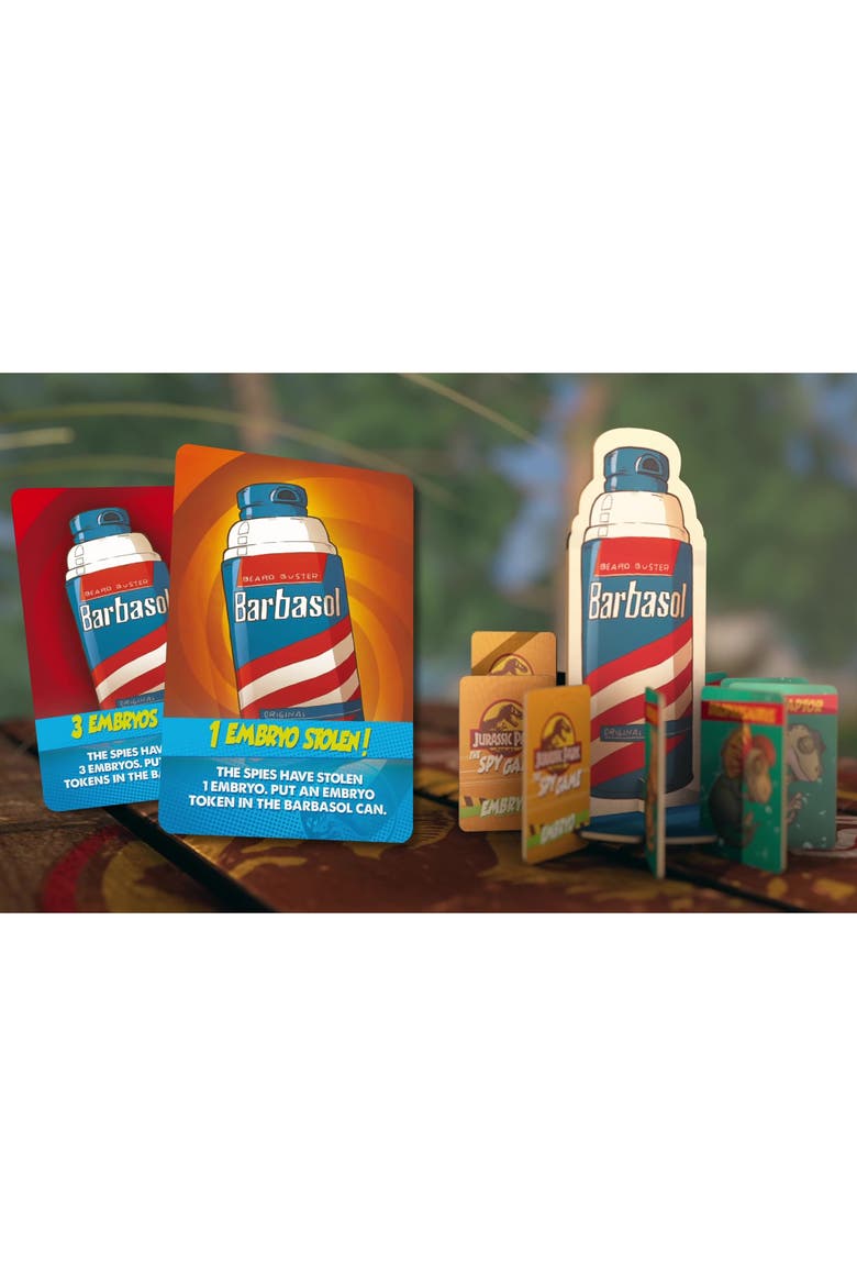 Jurassic Park The Spy Game of Deception and Strategy, Alternate, color, Multicolored