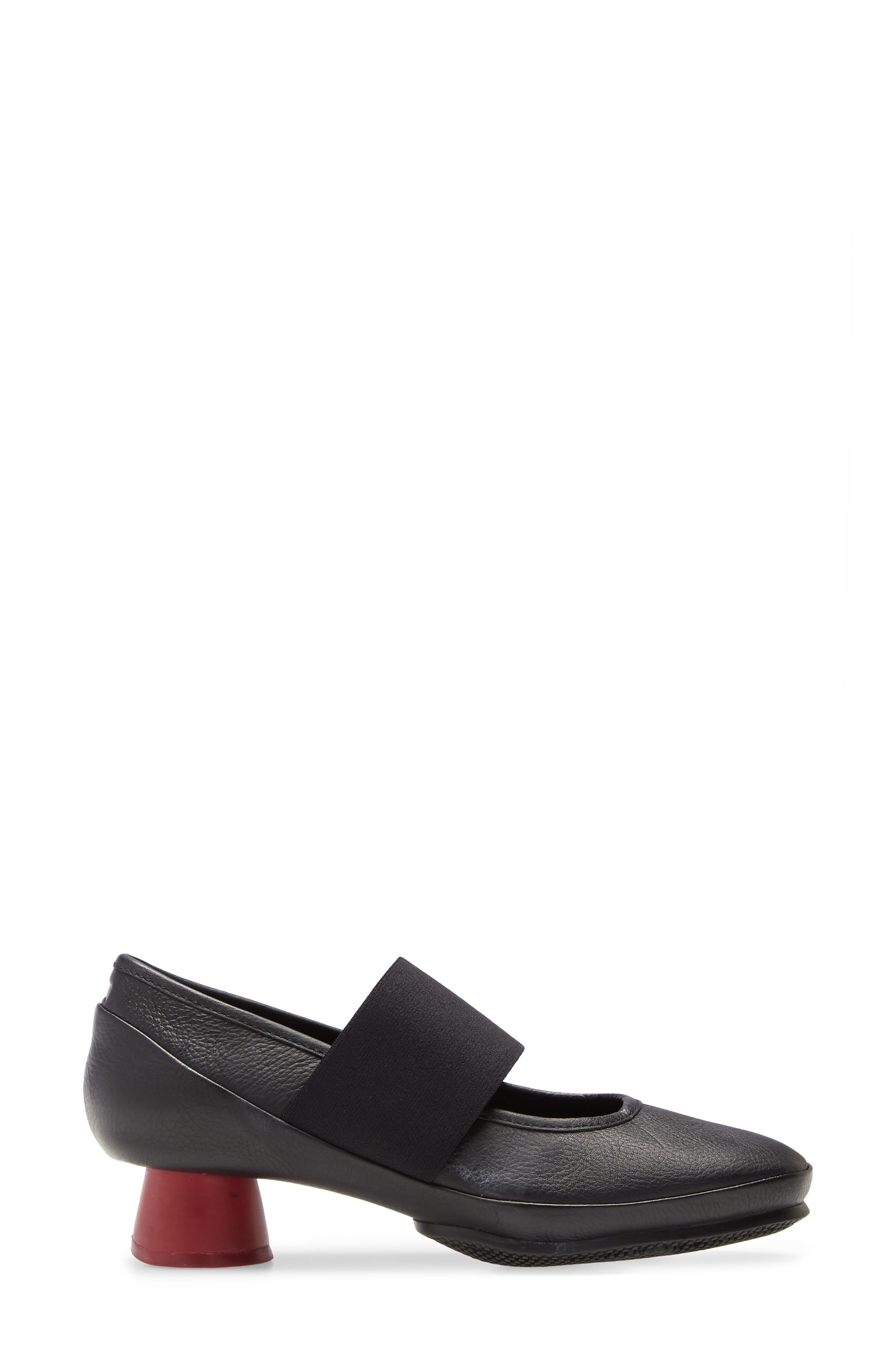 Alright Pump, Alternate, color, BLACK LEATHER/ BLACK