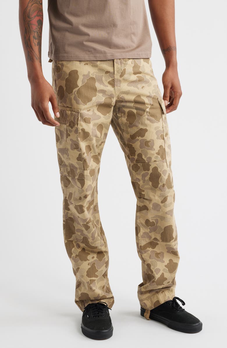 Carhartt Work In Progress Men's Camo Ripstop Cargo Pants, Main, color,