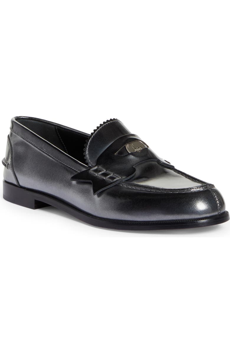 Christian Louboutin Airbrush Penny Loafer, Main, color,