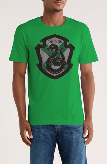 Monster Digital Harry Potter Slytherin Minimalist Graphic T-shirt In Green