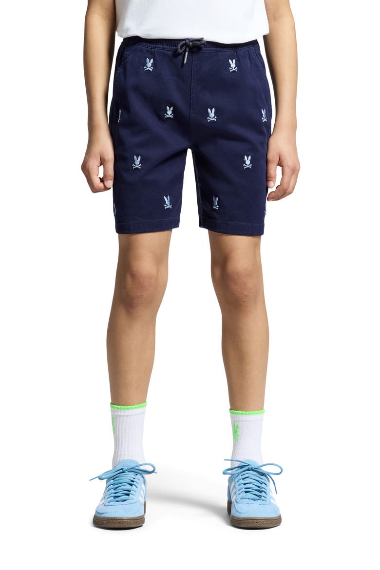 Kids' Willis Stretch Shorts, Alternate, color, EVENING BLUE