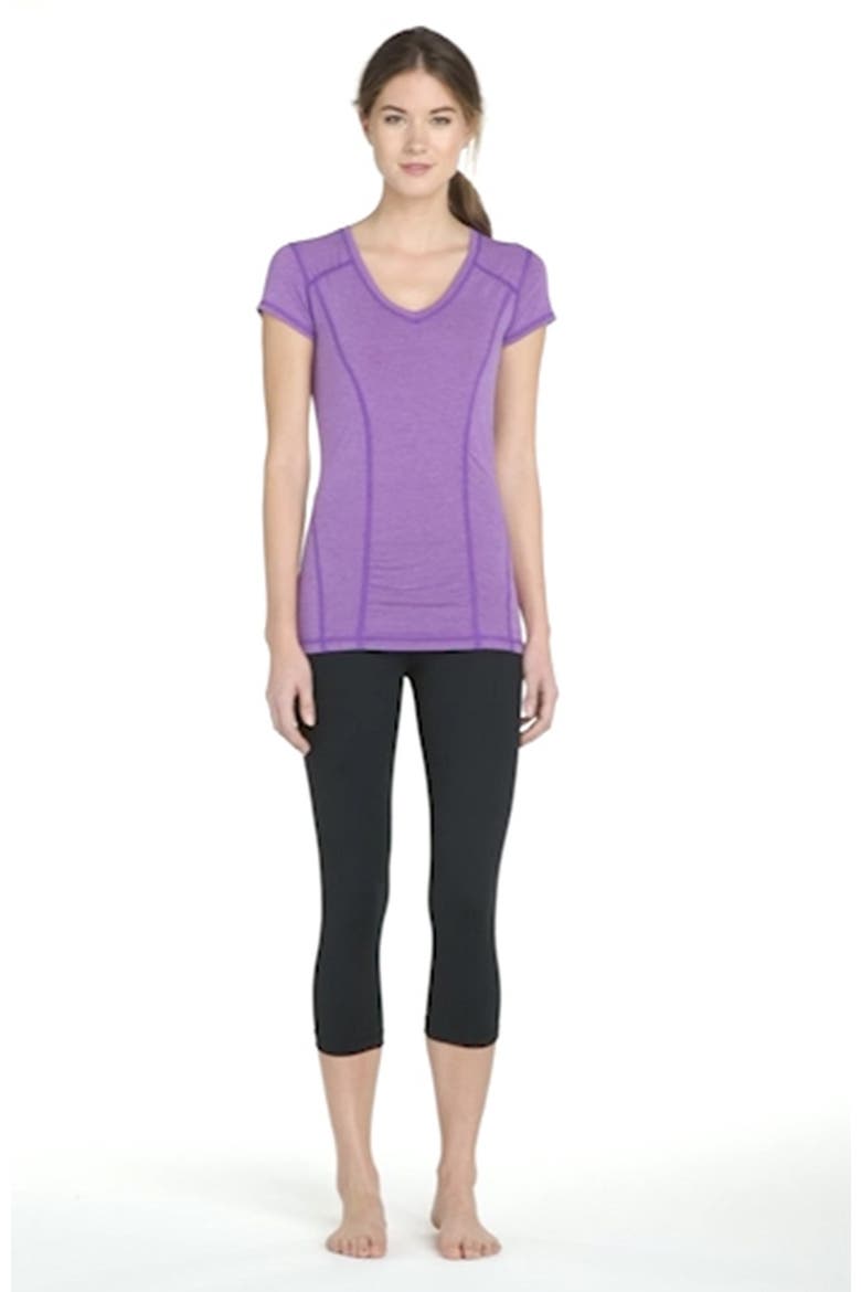 Live In Streamline Reversible Capris, Alternate, color, BLACK