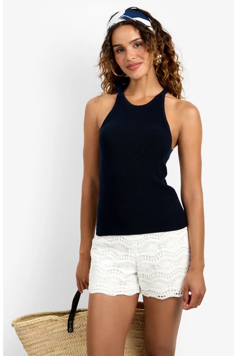 Continental Tank Top, Alternate, color, Indigo