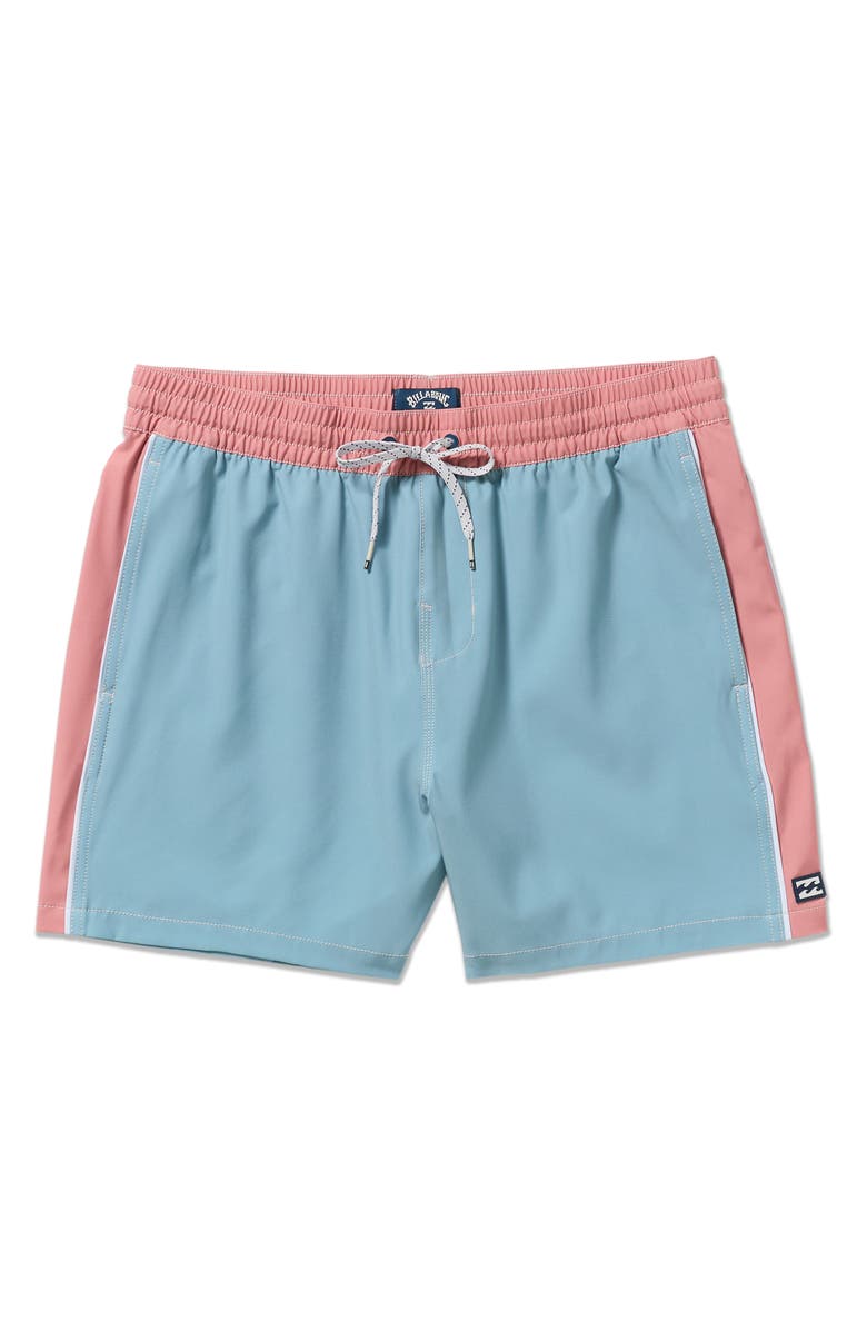 Billabong Dbah Panel Laybacks Swim Trunks, Alternate, color, Washed Blue