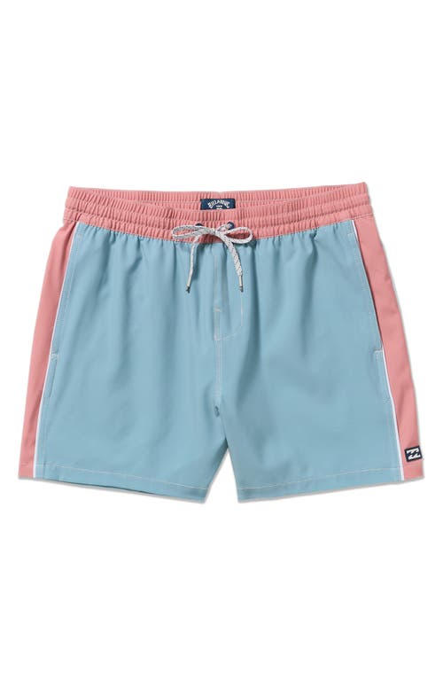 Billabong Dbah Panel Laybacks Swim Trunks In Blue