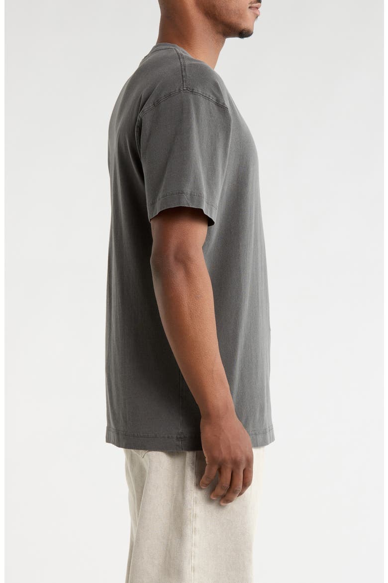 Men's Nelson Oversize Logo Patch T-Shirt, Alternate, color, BLACK (GAR