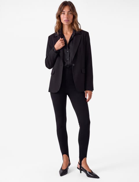 Leggings With Foot Strap Detail