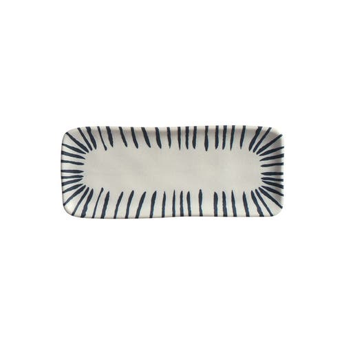 Porto Brasil Rectangular Platter Small Set Of 4 In Black