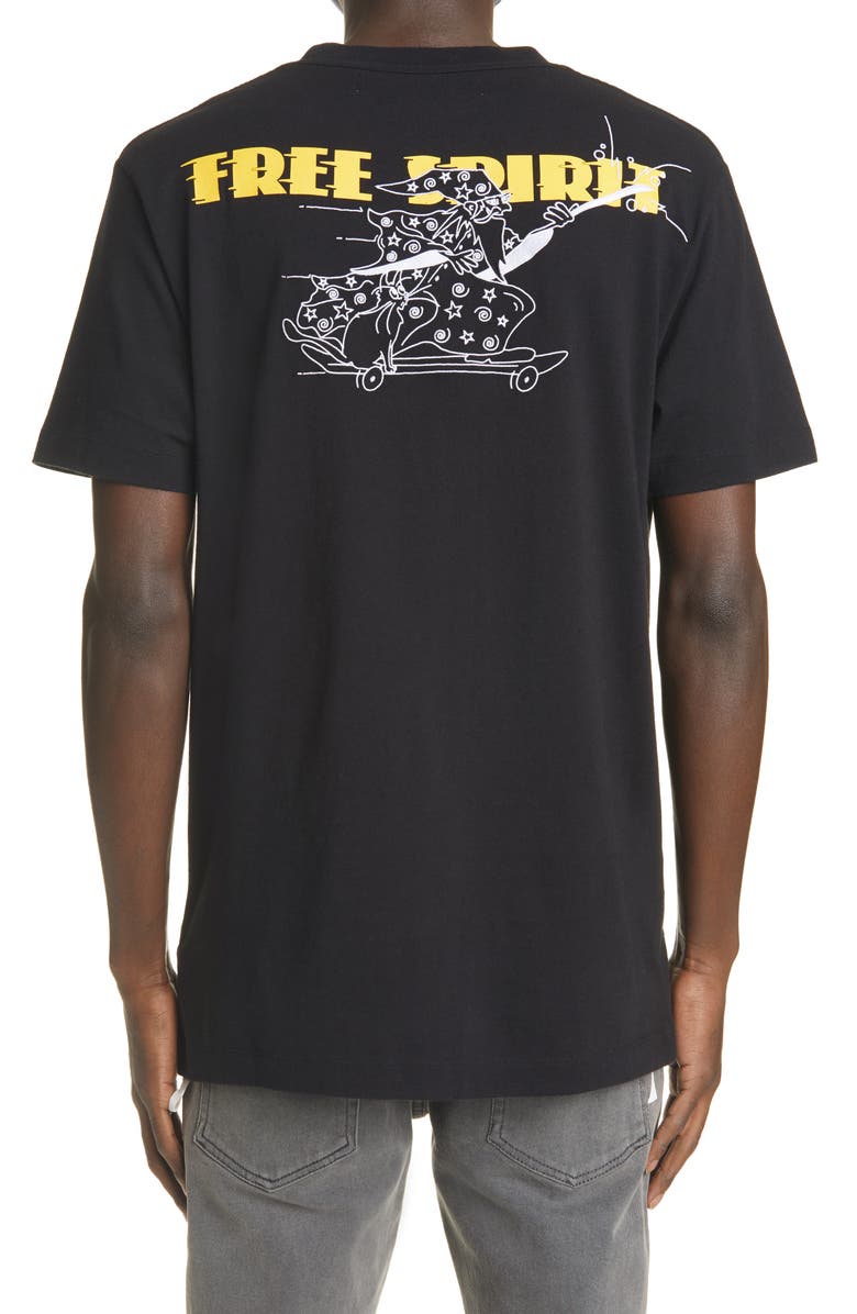 Off-White Free Spirit Graphic Tee, Alternate, color,
