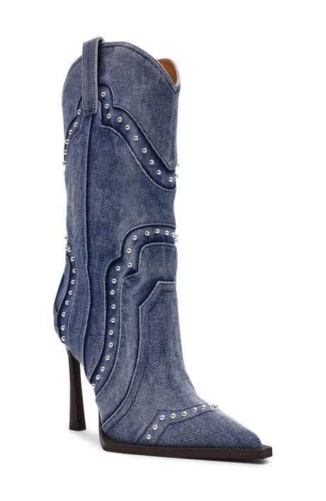 Steve Madden Kylar Studded Western Boot