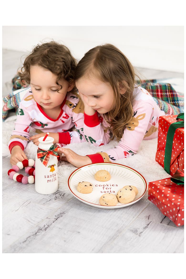 Santa Cookie Set, Alternate, color, WHITE