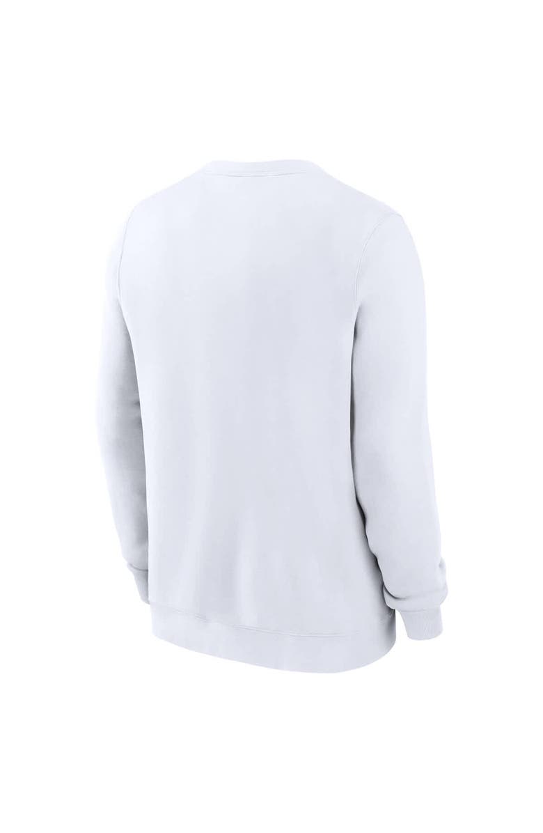 Nike Men's Nike White Chicago White Sox Cooperstown Collection Fleece Pullover Sweatshirt, Alternate, color, White