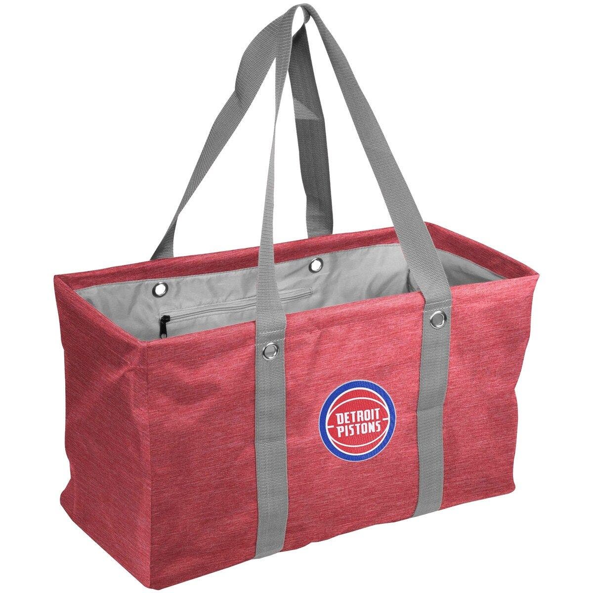 Detroit Pistons Crosshatch Picnic Caddy Tote Bag, Main, color, Red