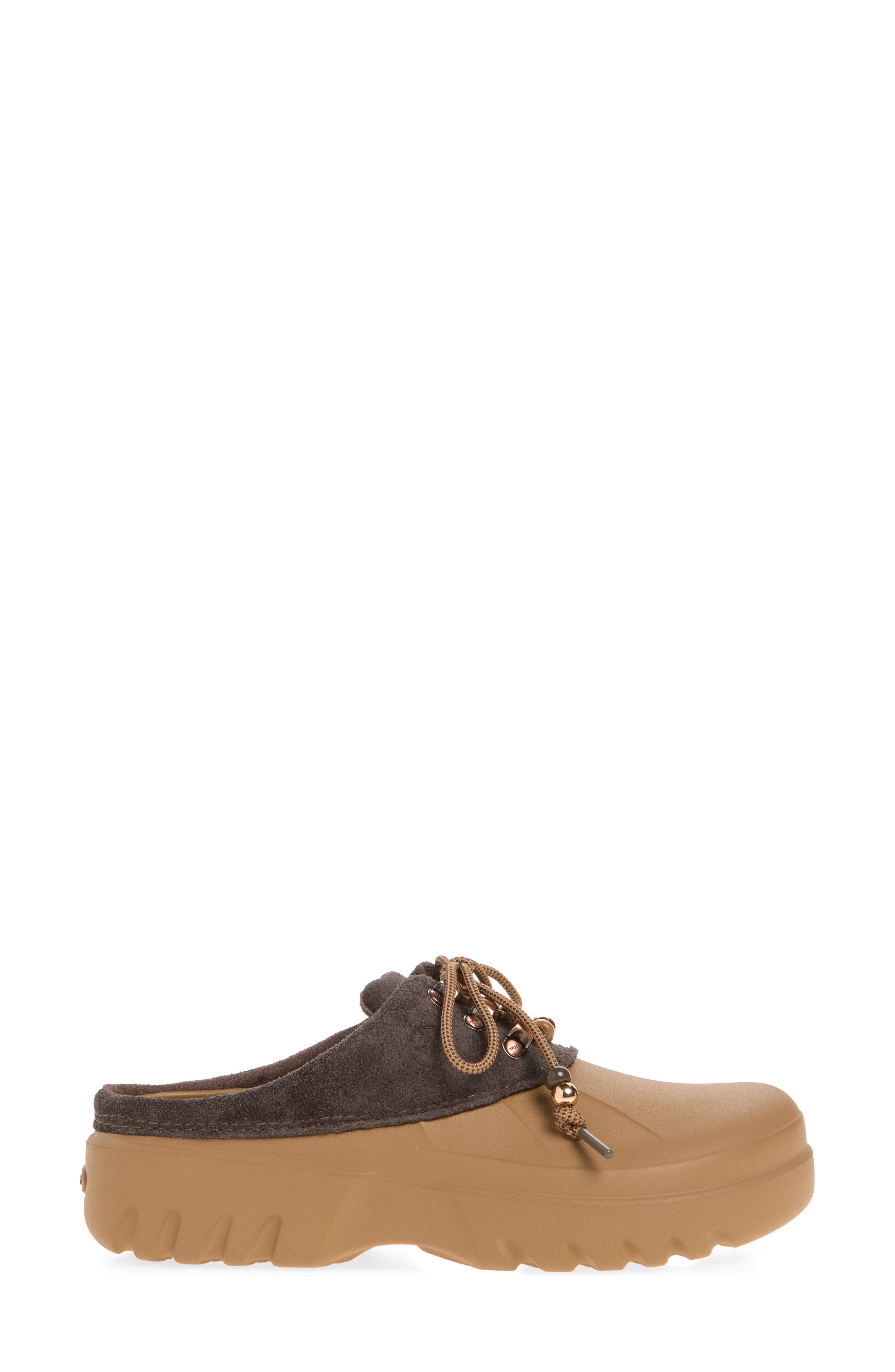 Axle Suede Mule, Alternate, color, SEPIA/DARK COCOA