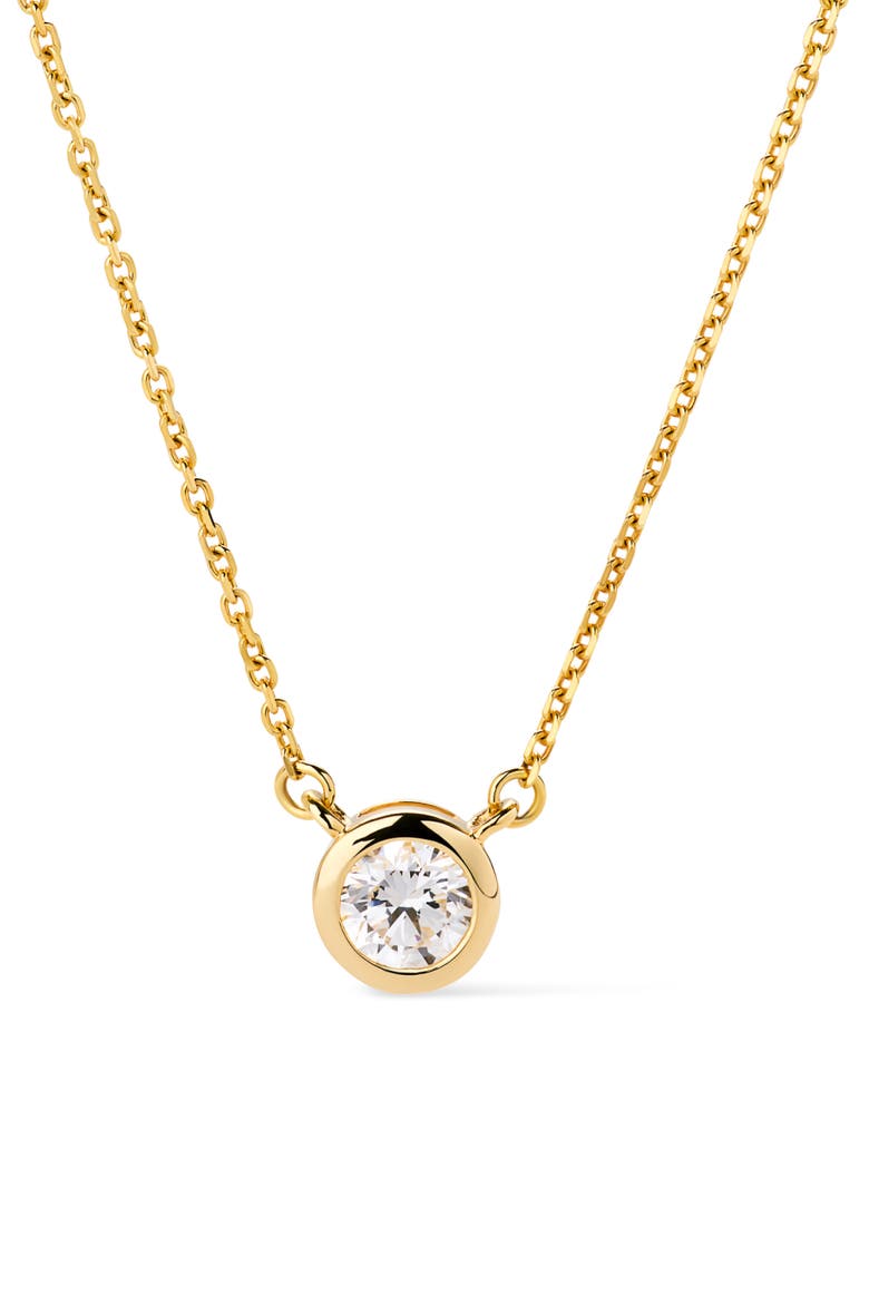 Diamond Necklace - Gold Medium Diamond Necklace, Main, color, Gold