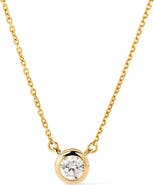 Ana Luisa Diamond Necklace - Gold Medium Diamond Necklace