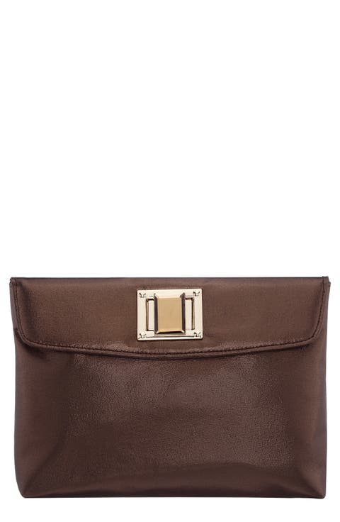 Grayson Crystal Turnlock Clutch