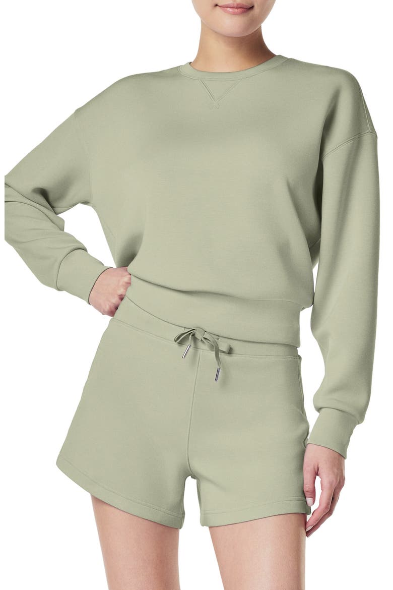 AirEssentials Crewneck Sweatshirt, Main, color, MATCHA
