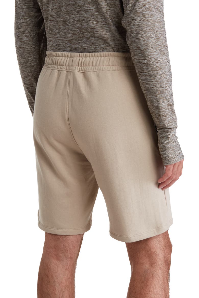 Freestyle Fleece 9" Shorts, Alternate, color, BEIGE STRING