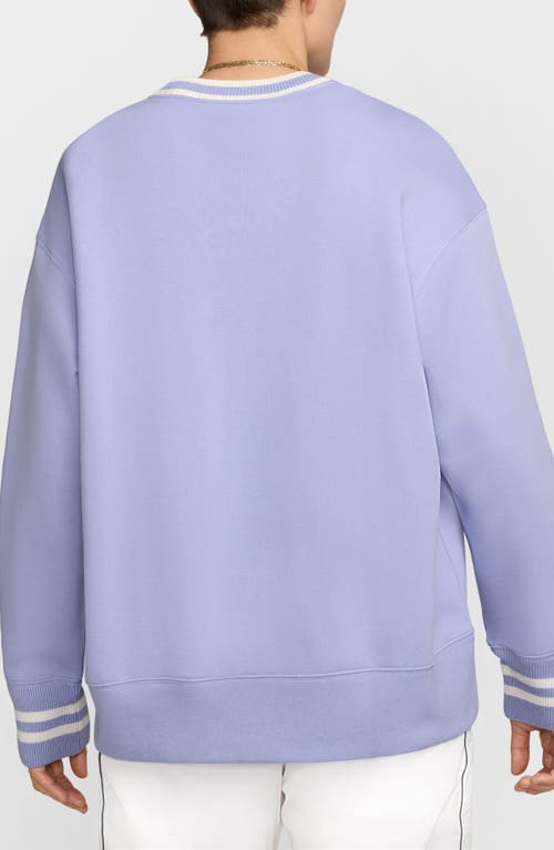 Nike Sportswear Phoenix Embroidered Oversize Long Fleece Sweatshirt