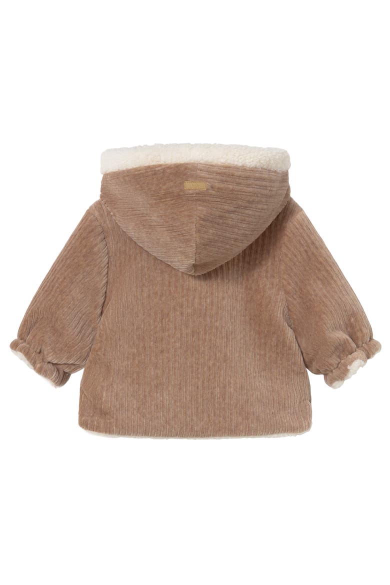 Reversible Fur Jacket, Alternate, color, Brown