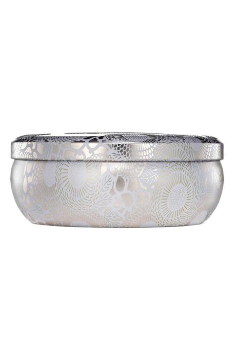 Mokara 3-Wick Tin Candle