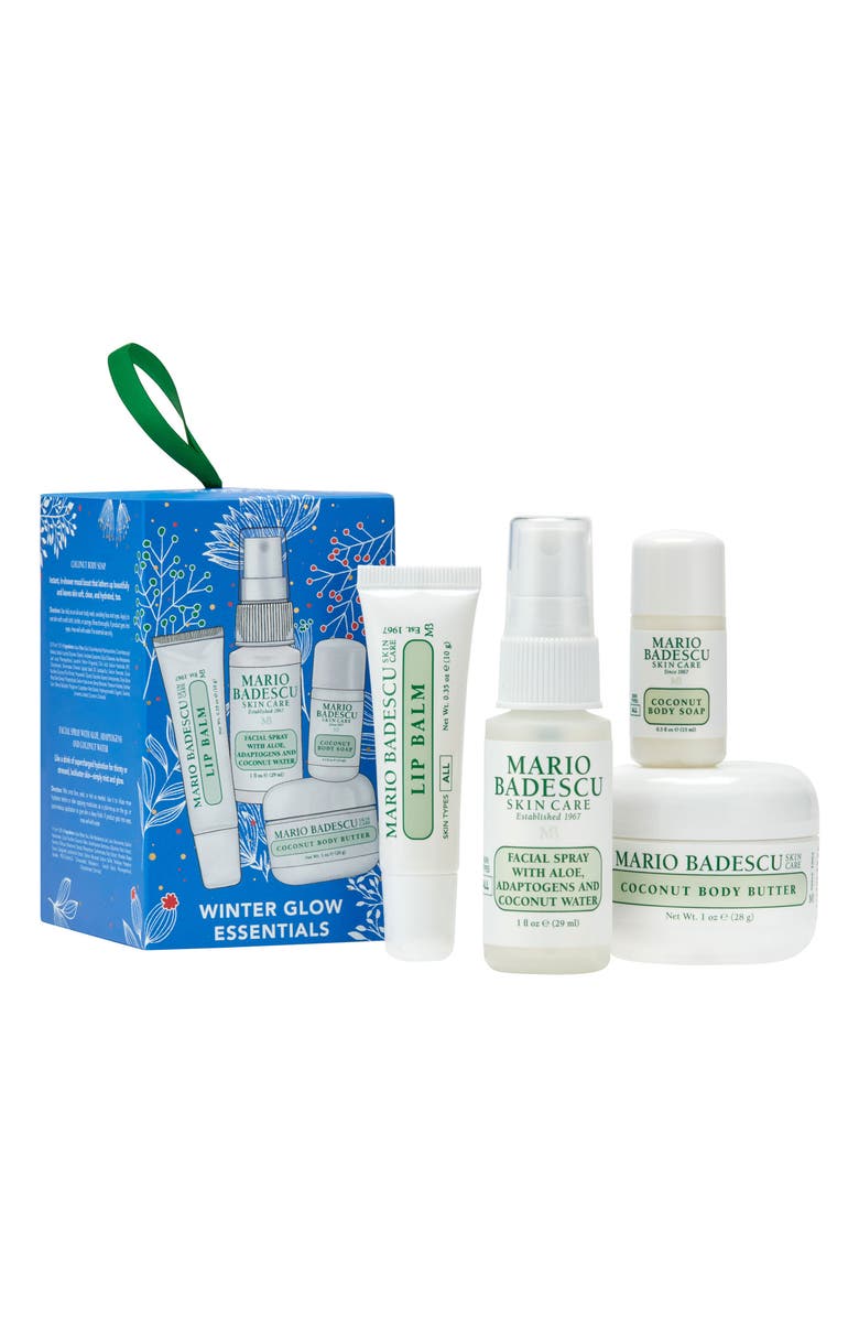 Mario Badescu Winter Glow Essentials Set USD $20 Value, Main, color, 