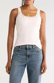 Leith Lace Trim Tank