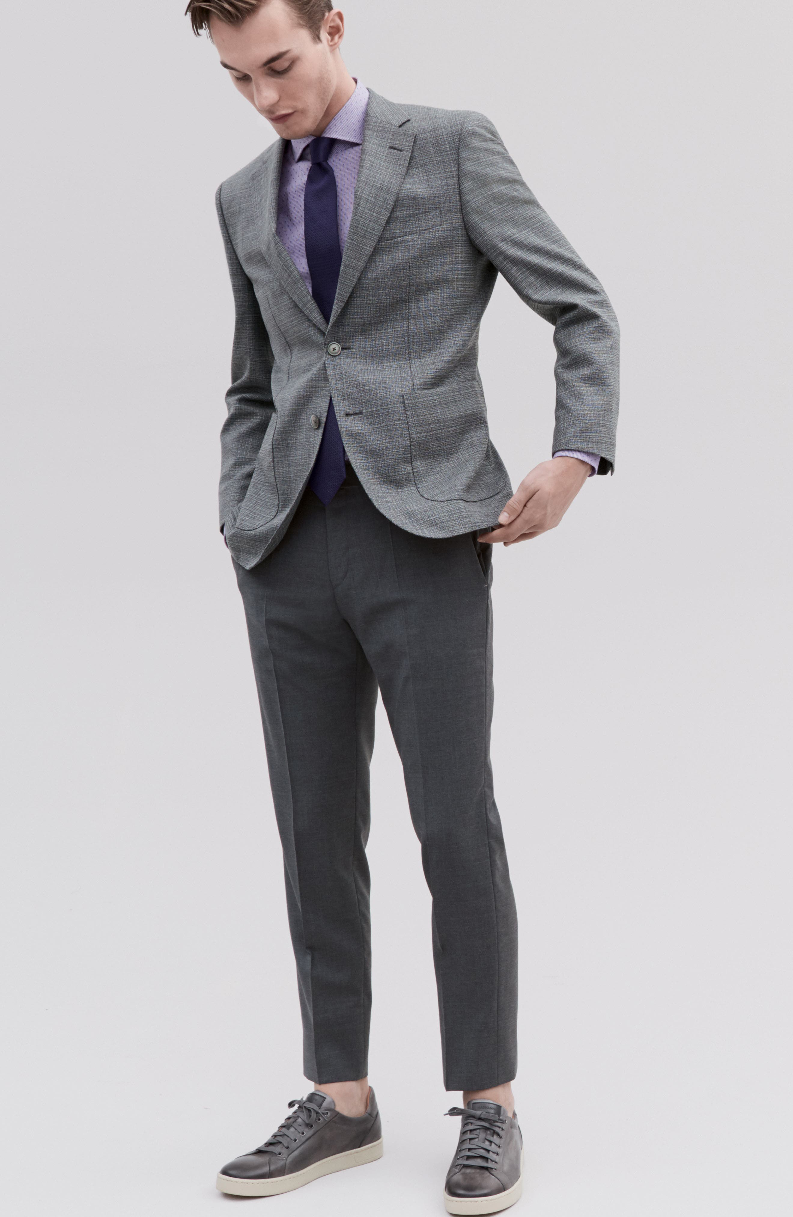 Magnanni Elonso Low Top Sneaker, Alternate, color, 