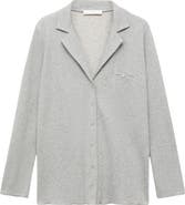 MANGO Double Face Cotton Shirt