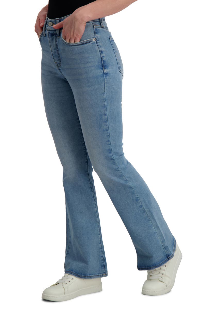 Lucky Brand Stevie High Waist Flare Jeans, Alternate, color, Corinthian