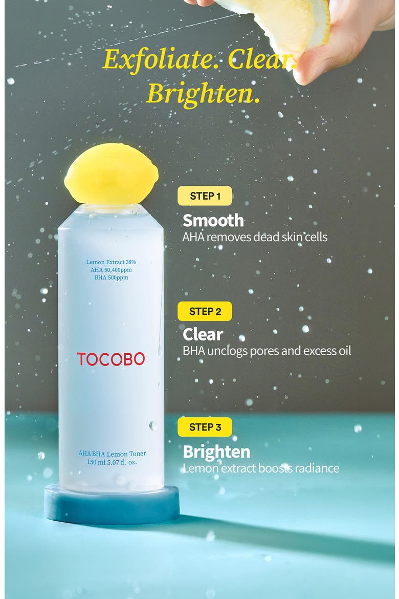 AHA BHA Lemon Toner, Alternate, color, NO COLOR