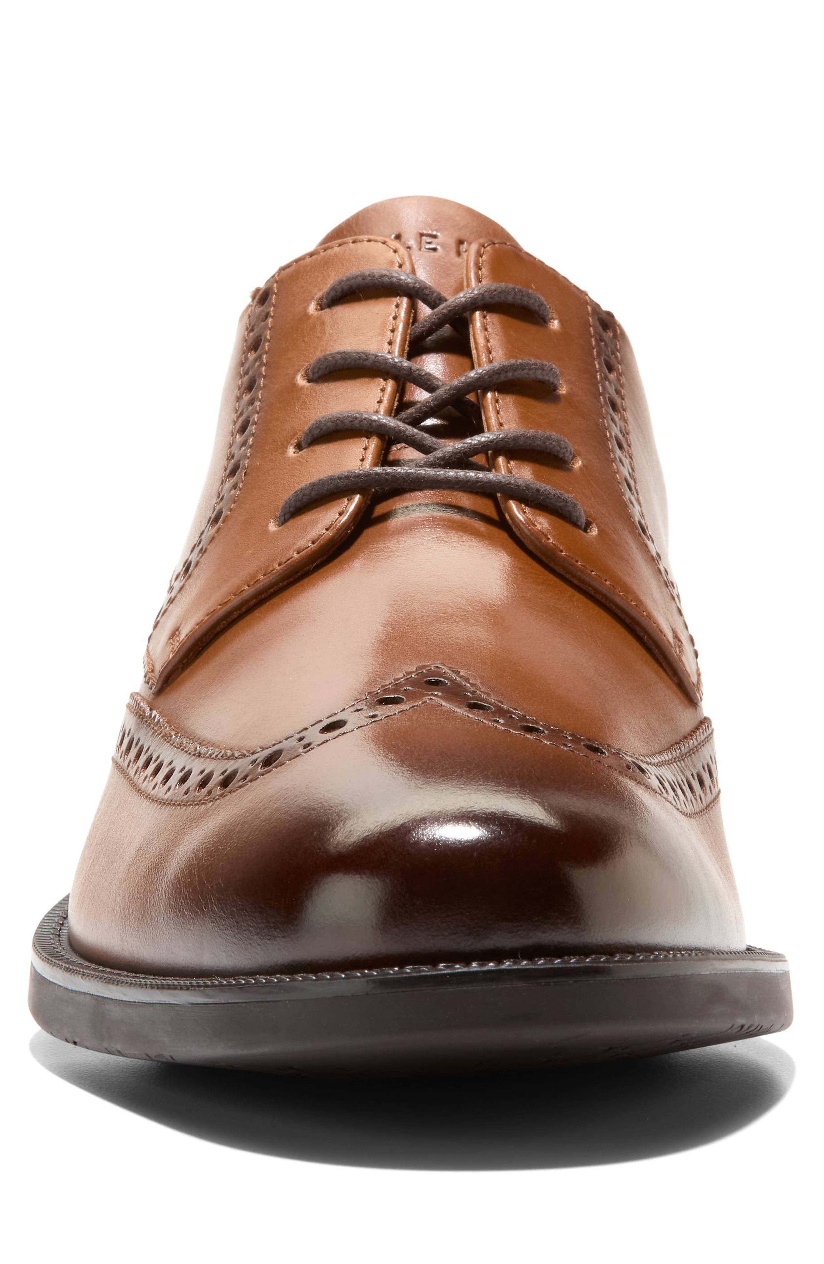 Cole Haan Bedford Wingtip Oxford, Alternate, color, British Tan
