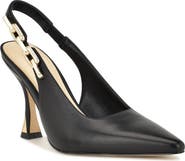 Nine West Veroni Slingback Pointed Toe Pump