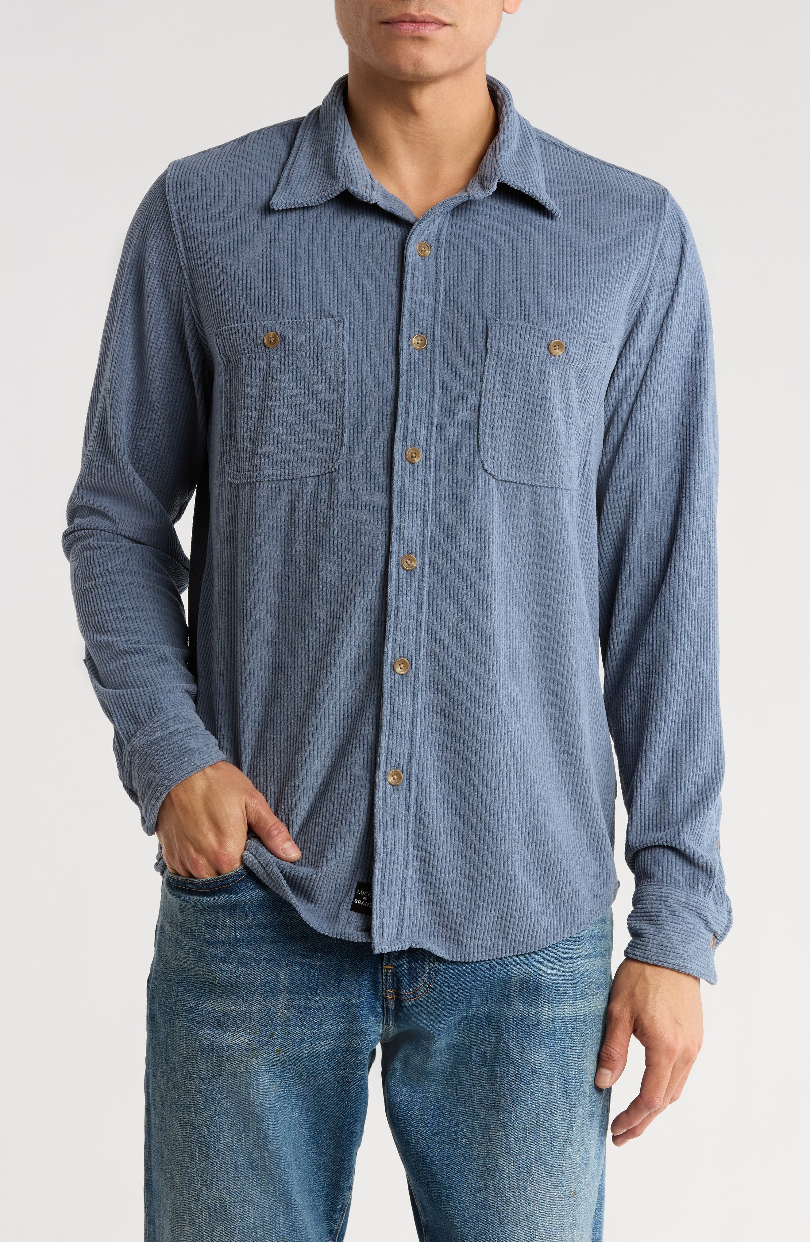 Mason Corduroy Twill Button-Up Shirt