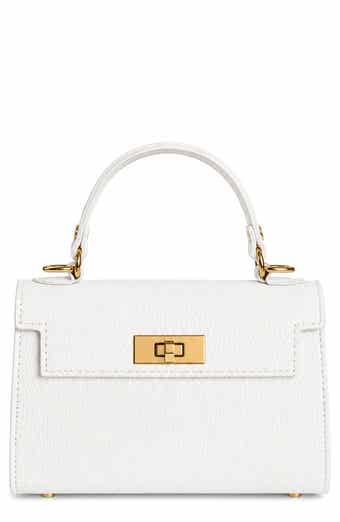 Allegra Leather Top Handle Bag
