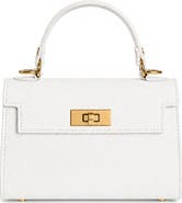 Persaman New York Allegra Leather Top Handle Bag